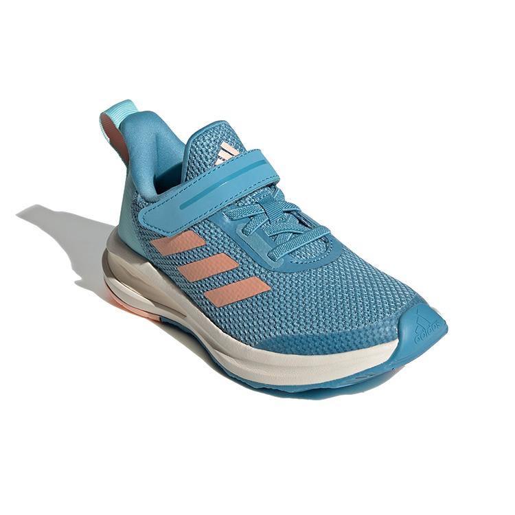 adidas Fortarun K Breathable Low Top Running Shoes Blue Pink Kids' FY1342