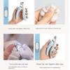 With Led Light Pet Nail Clippers Electric Labor-Saving Paw Nail Trimmer Professional Convenient Pet Claw Grooming Scissors