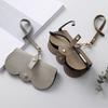 PU Leather Sunglasses Storage Bag Portable Reading Glasses Protective Cover Lightweight Travel Hanging Eyewear Holder