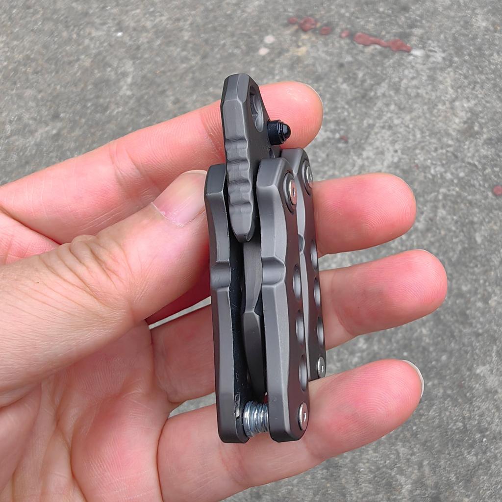 Magnetic Fidget Coin EDC Adult Decompression Toy Anxiety And Stress Relief Multifunctional Crowbar Fidget Slider Spinner Gift