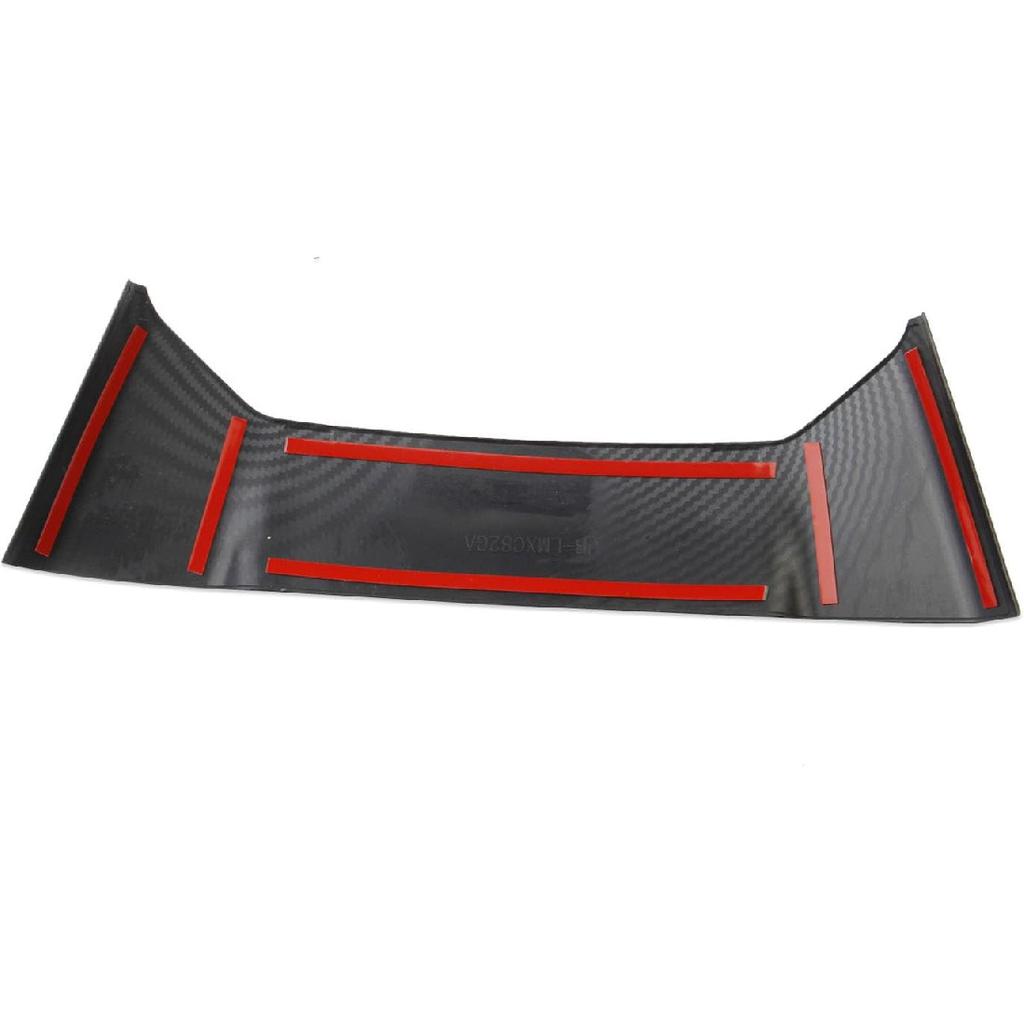 crosselec Carbon Fiber Interior Seats Center Cover Trim for Chevrolet Corvette C8 2020-2025 (for Convertible Model)