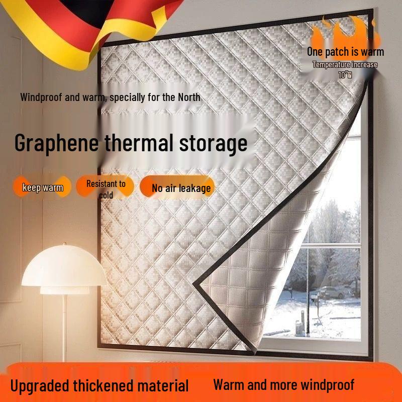 Graphen-Winddichte Winter-Rollos für Kälteschutz und Isolierung
