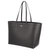 Burberry Letter Logo Open Closure Design Leather Tote Bag Women Tote Bags Black 80840391