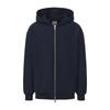 Completo con Felpa con Cappuccio e Pantaloni della Tuta Streetwear Americano 430G Fodera in Pile Collo a Polo Zip-Up Tuta Casual