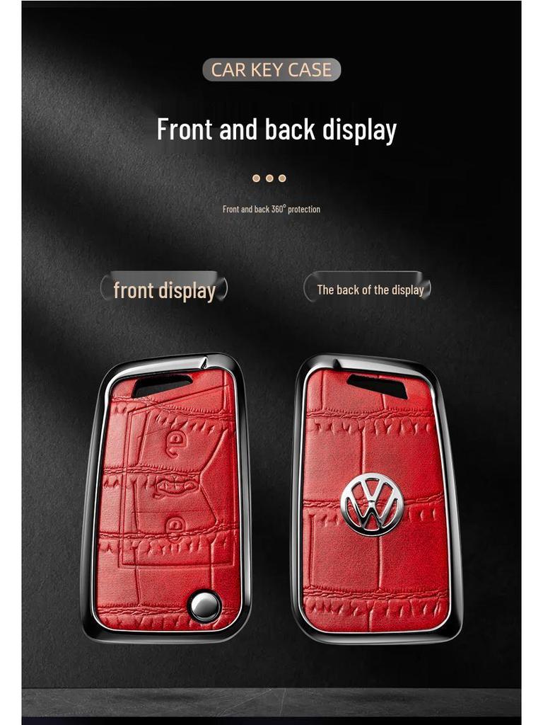 Volkswagen Passat 2017-2018 Schlüsseletui & Schutzhülle mit Haken.