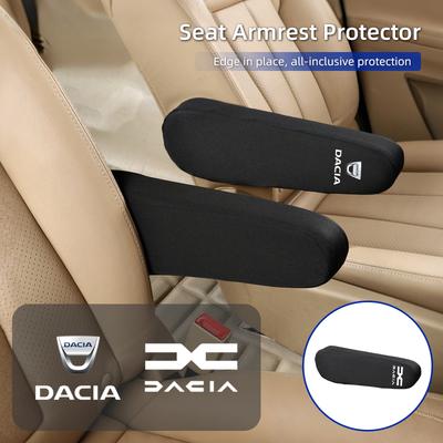 Car Seat Armrest Protector Cover Fabric Elbow Support Case Accessories For Dacia Duster Logan Sandero Lodgy Dokker Sandero Stepw