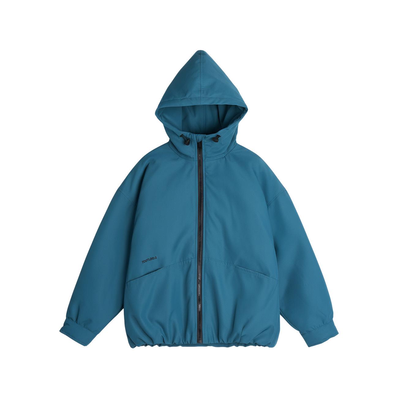 Yuchen Girls  Fleece-Lined Winter Jacket - 2025 Trendy Kids  Three-Proof Warm Top Size 100