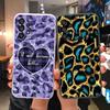 Leopard Case For Samsung Galaxy A53 A12 5G M12 F12 A22 A22S A32 A52 A52S A06 A73 A23 A33 A13 A04S Cover Shockproof Soft Fundas