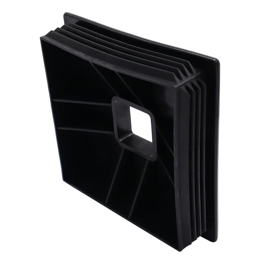 RV Locking Bumper Plug - 4" , Black