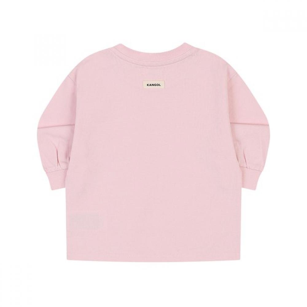 KANGOL KIDS Gevşek Sembol Basic Tişört Sa 0c05 Pembe