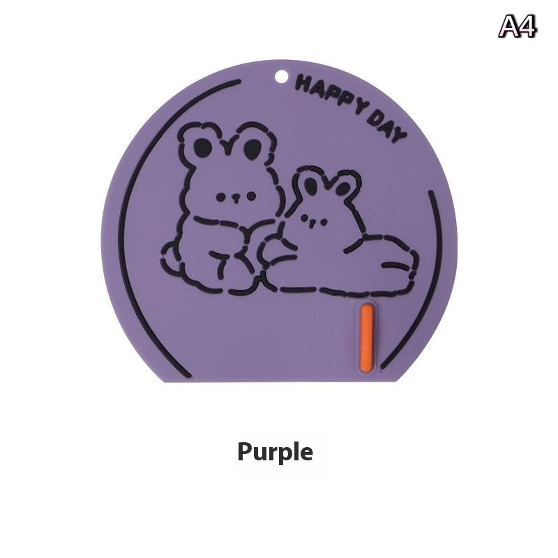 

Крышка слива для пола в канализацию Дезодоратор Рисунок кролика и медведя Силиконовый дезодорирующий коврик для ванной комнаты Кухонный туалет Защита от насекомых A4