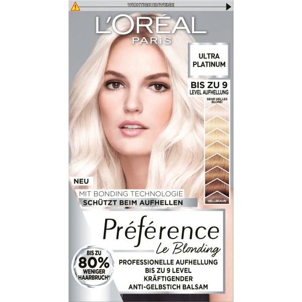 

Фарба для волосся L Oreal Preference 9L Ultra Platinum 1st