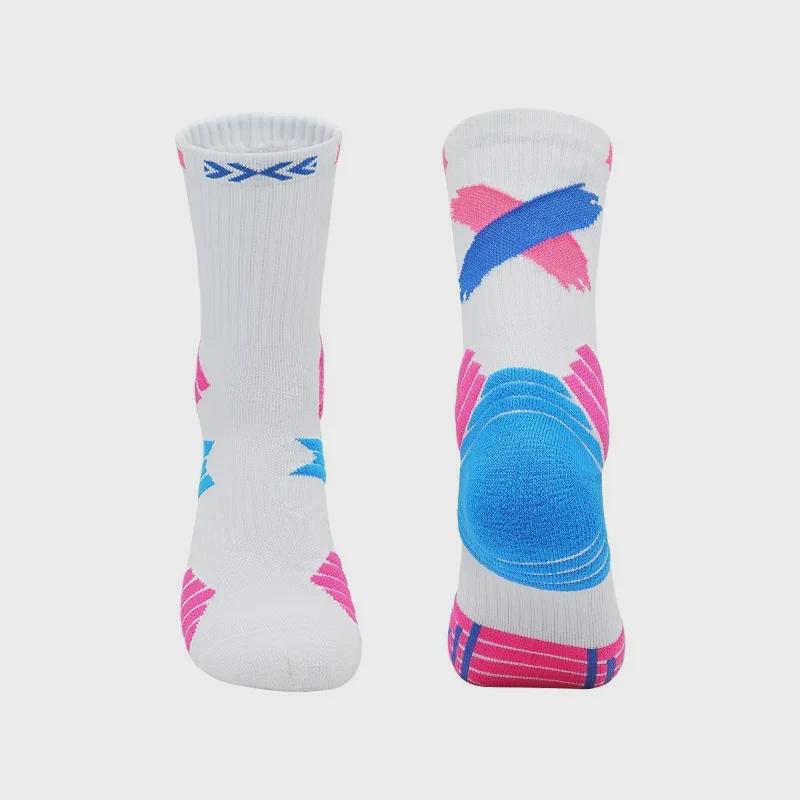 "Adult & Children's Long Tube Basketball Socks with Sweat-Absorbent Towel Bottom for Autumn & Winter"