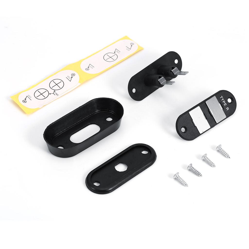 Black Sliding Door Lock Contact Switch For Car Van Alarm Central Locking Systems For T4 Car