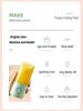 500ML Sechs-messer Elektrische Entsafter Smoothie Mixer Tasse Mini Tragbare USB Mixer Drahtlose Presse Entsafter Lade Hand entsafter