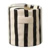 Hand-Painted Retro Striped Ceramic Coffee Mug Tea Cup for Milk Coffee Juice Latte Hot Cold Drinks Christmas Gift Drinkware