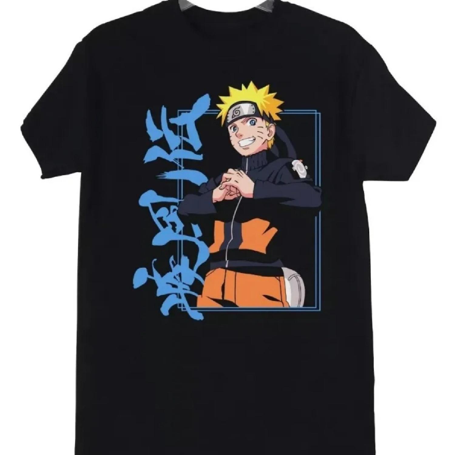

Чоловіча футболка з коротким рукавом з аніме Наруто 2025 Літо Узумакі Наруто Учіха Саске Мультяшний Одяг з атрибутикою XXXXXL