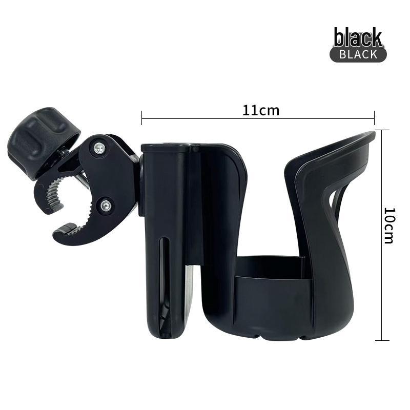 Universal Stroller & Bike Cup Holder for Baby Bottles, Drinks & Water Bottles
