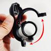 Bicycle Headlight Light Extension Bracket Stand Bike Lamp Holder Clip Headlamp