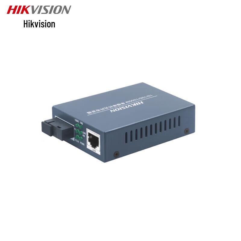 

Hikvision Gigabit Single-Mode Single-Fiber Optical Transceiver 20KM