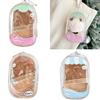 Leakproof Doll Display Pouch With Carabiner Clip Compact Figure Protector Case For Teens Cosplay Enthusiasts