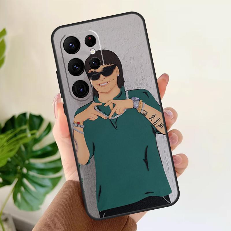Peso Pluma Soft Case For Samsung Galaxy S24 Ultra S21 S22 S23 S25 Plus S20 FE S9 S10 S23 FE Phone Cover