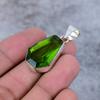 Peridot Gemstone Handmade 925 Steling Silver Jewelry Pendant 1.58" M-374