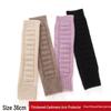 Women's Pure Cashmere Knitted Arm Warmers: Autumn/Winter Long Sleeves & Gloves