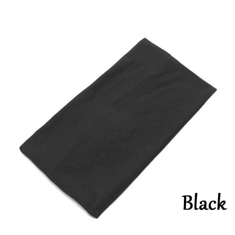 Bandeau large pour femme couleur bonbon style coréen: Bandeau de Sport Yoga Élastique Printemps/Été 2023