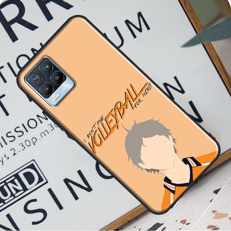 Pouzdro na telefon Haikyuu Sugawara Koushi pro OnePlus 9 Pro 8T 9R Nord 2 pro Realme 6 7 8 Pro 8i GT Master GT Neo 2 C21
