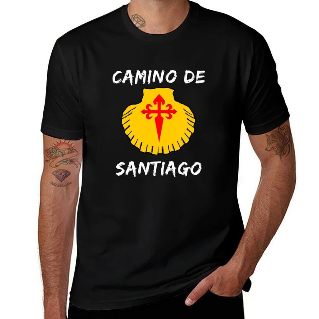 Buen Camino De Santiago Compostela Peregrino TShirt Essential Solid Color TShirt
