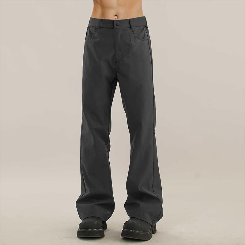 SWAMP AREA Men's Loose Fit Flared Casual Trousers KS2352