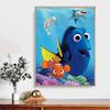 5D Diy Diamond Painting Two Lovely Fish Full Drill Rhinestones Mosaic Embroidery Handmade Products Home Decor Gift