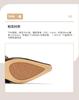 Spring genuine leather women's shoes with pointed toe, low heel, and sloping design, commuting fashion, Mary Jane shoes for women