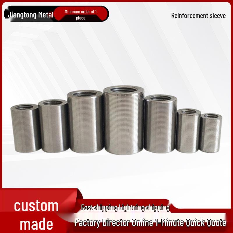 Straight Thread Rebar Coupler Reducer Sleeve for Construction Model M12
