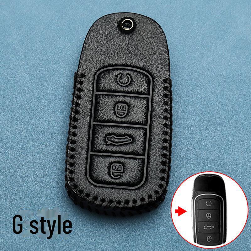 Chery Tiggo & Arrizo Leather Key Cover for 5x, 3, 9, 8 Plus/Pro, 7 Plus & Fengyun 2 Models
