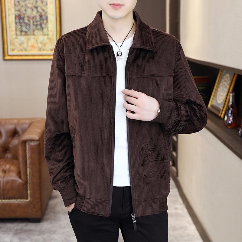 

Весенне-осенняя модная куртка мужская куртка зрелая и стабильная осенняя верхняя повседневная универсальная прилив 4XL