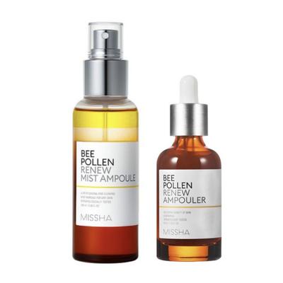 Bee Pollen Renew Set: Mist Ampoule 100ml + Ampouler 40ml