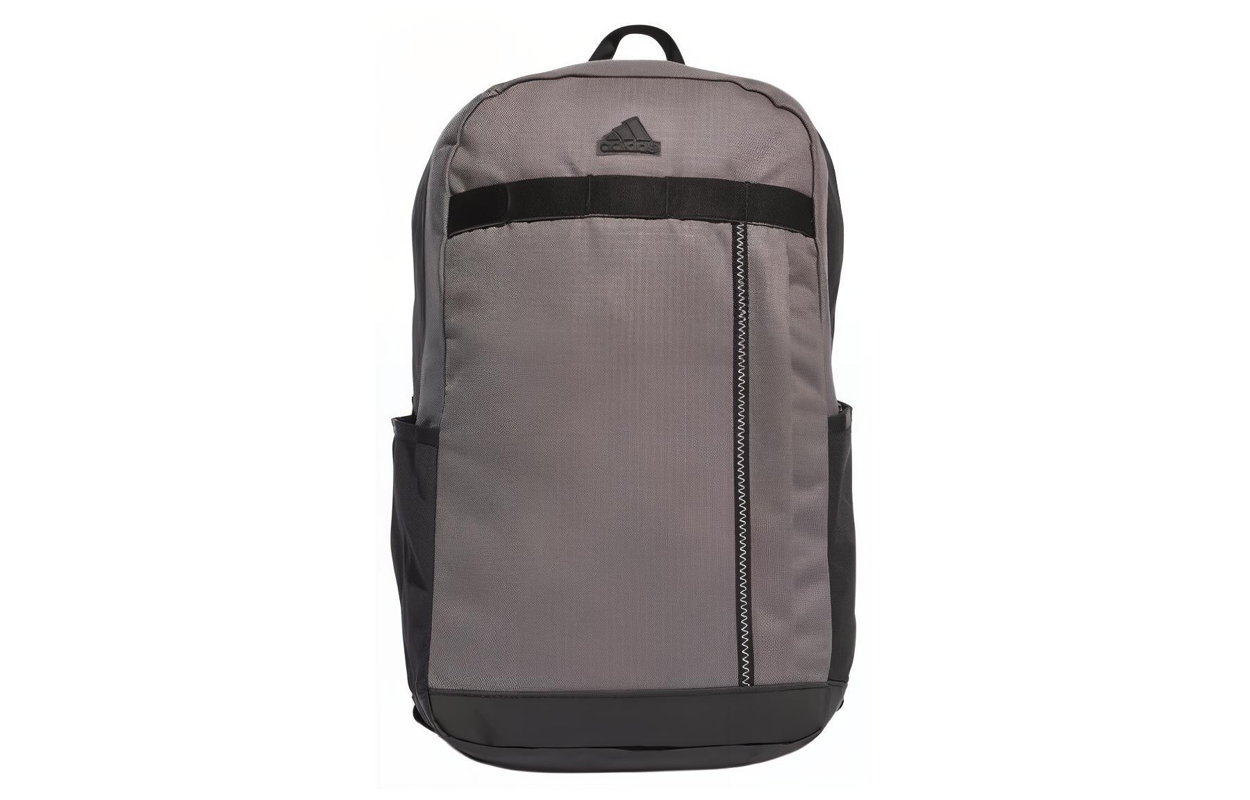 Adidas Recycled And Recycled Material Blend Fabric Backpack Medium Unisex Dark Gray IQ0914 Medium