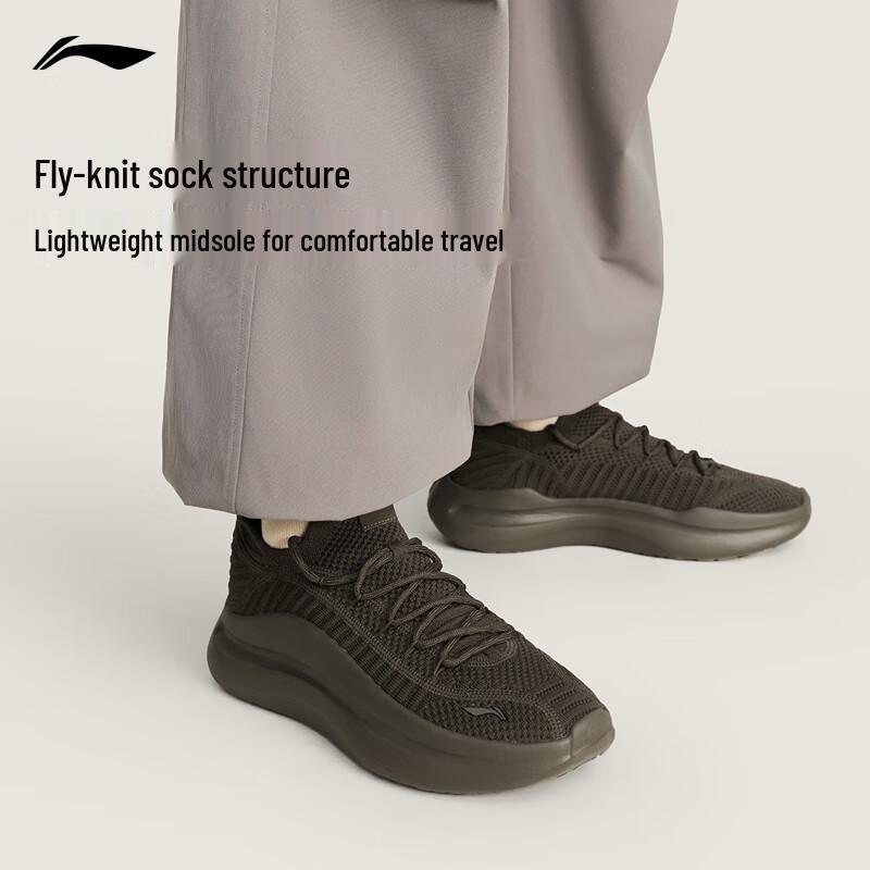 

Li-Ning Yunlang AGLV129 Men s Sock-Fit Breathable Casual Shoes 41