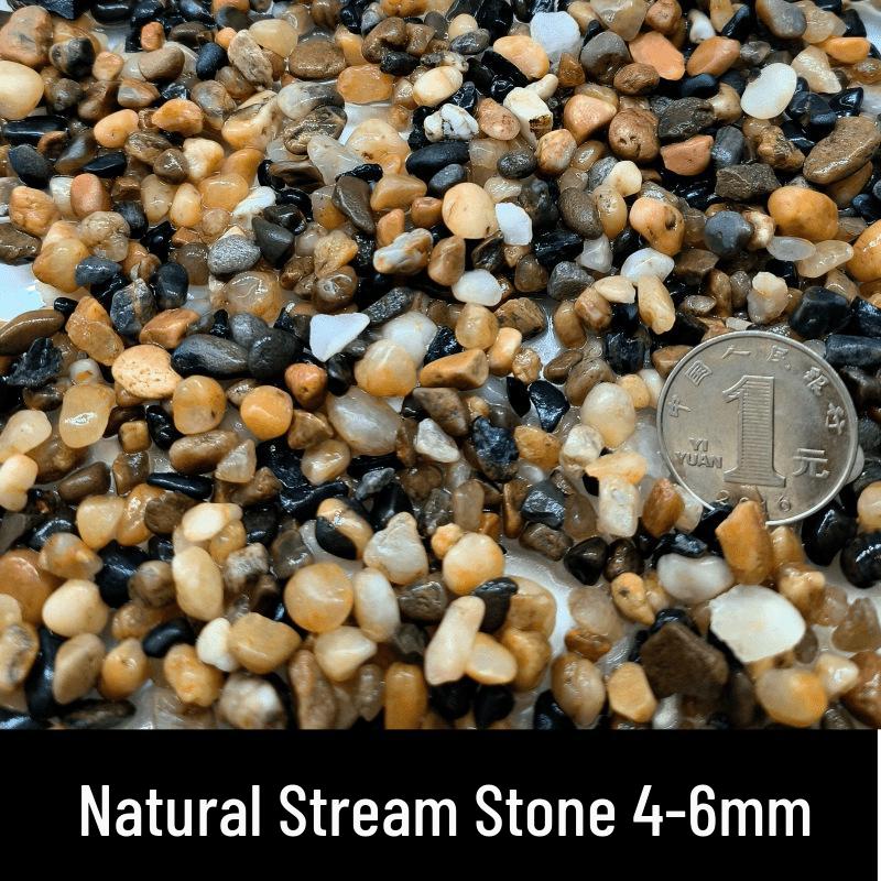 Naturalny piasek i kamienie strumieniowe do akwariów z żółwiami - Podłoże i dekoracja do akwarium