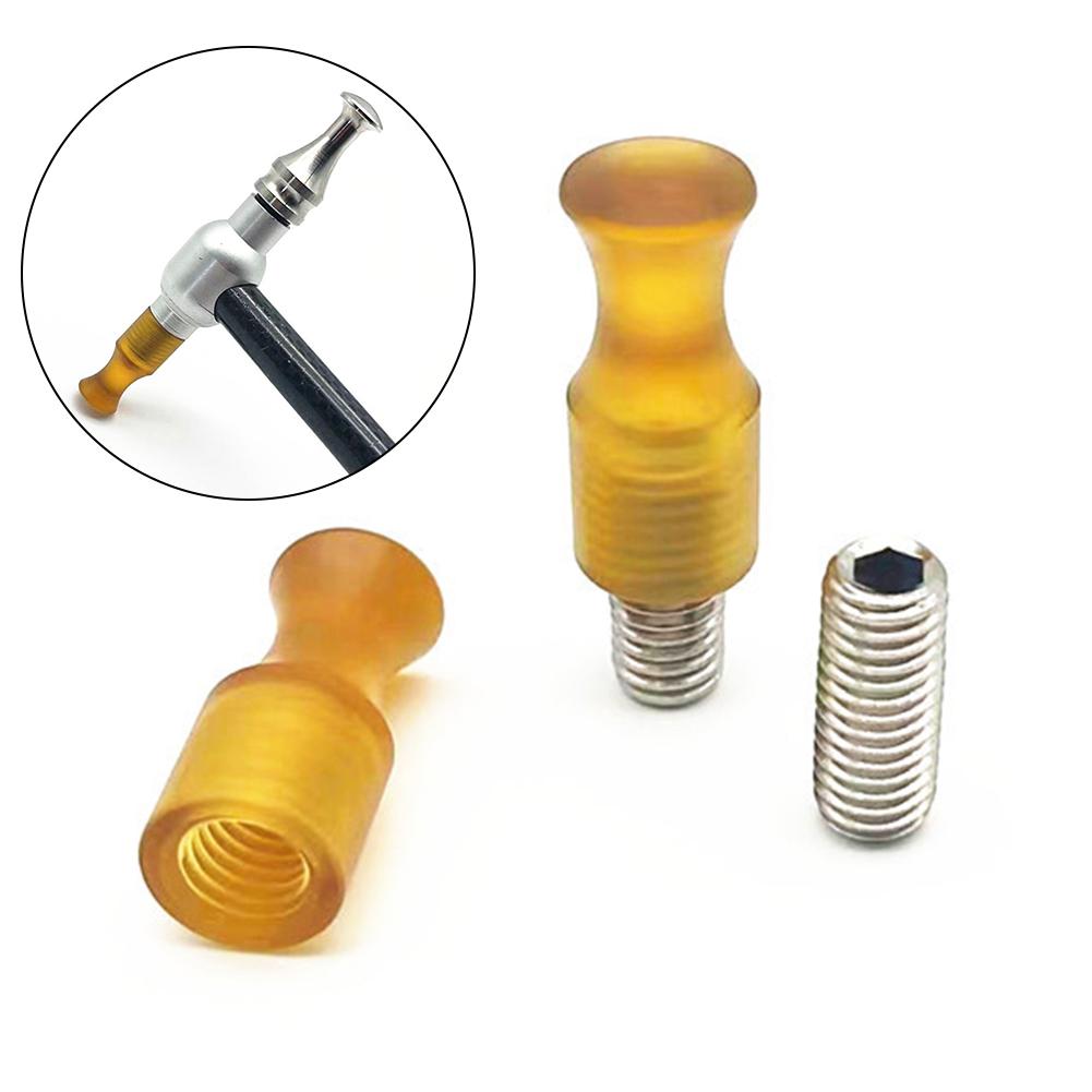 2PCS Car Dent Repair Kit Yellow Leveling Pen Pits Repair Accessories Without Damage Paint For Repairman Mechanican Tool