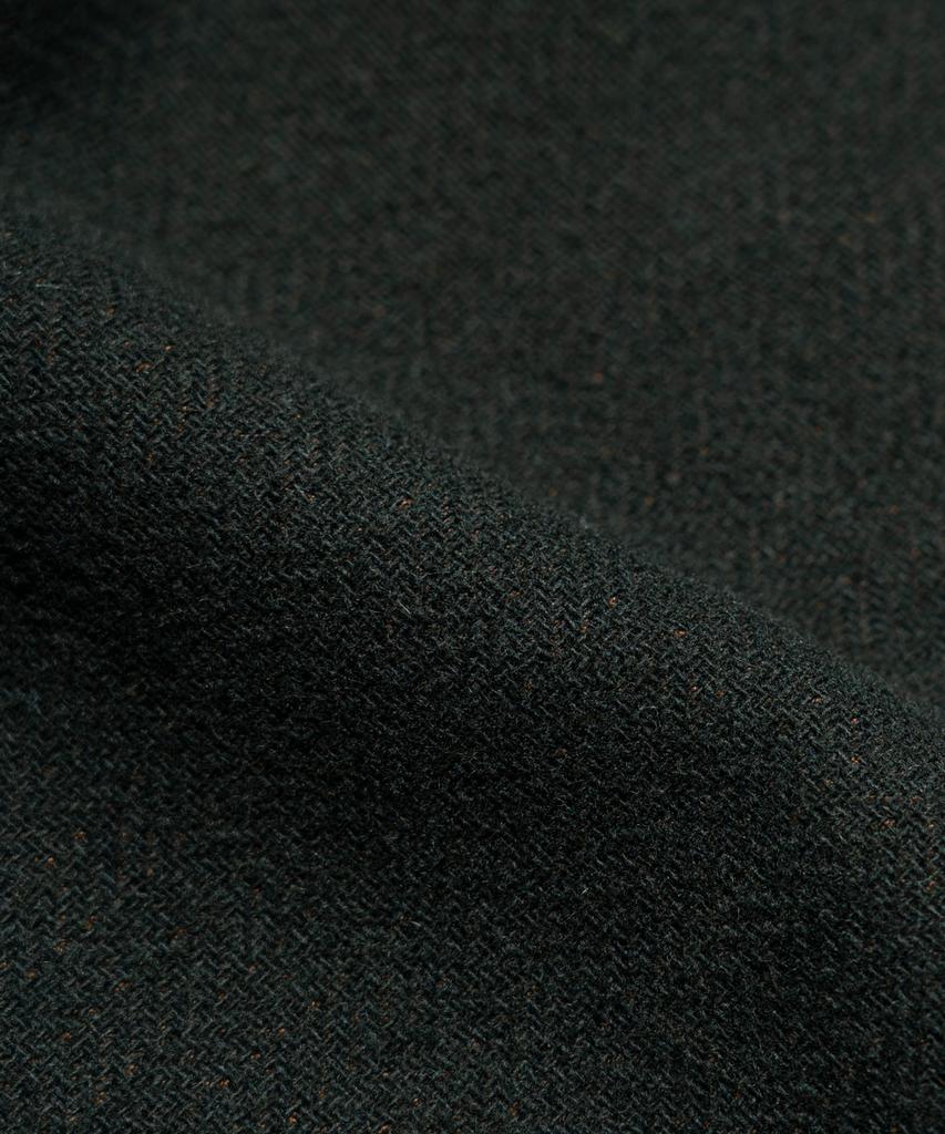 Edinburgh Club Wool Blended Herringbone Hunting Jacket [D/Green]