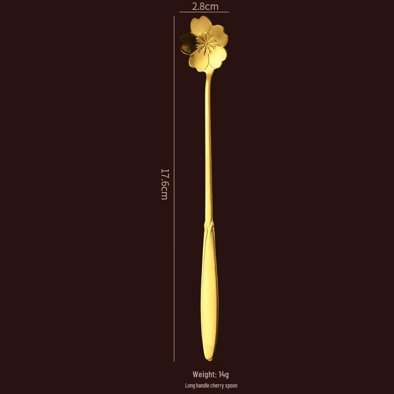 

Abay Stainless Steel Cherry Blossom Spoons Set