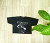 Fleetwood Mac Rumours top corto maglietta vintage