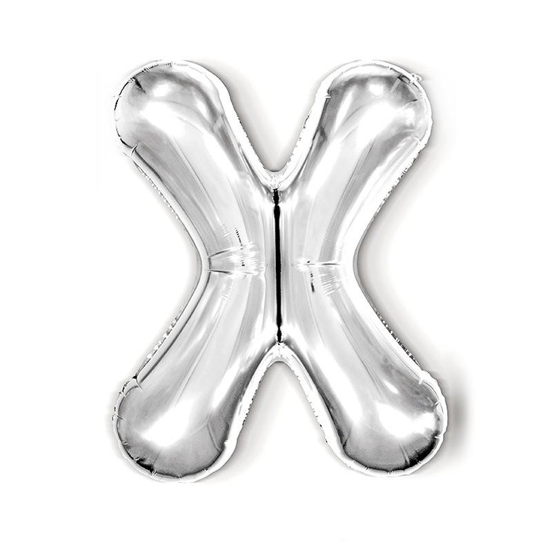 Aluminum Foil Balloon, English Letters, Birthday Party Wedding Decoration, 16" 32" 40"