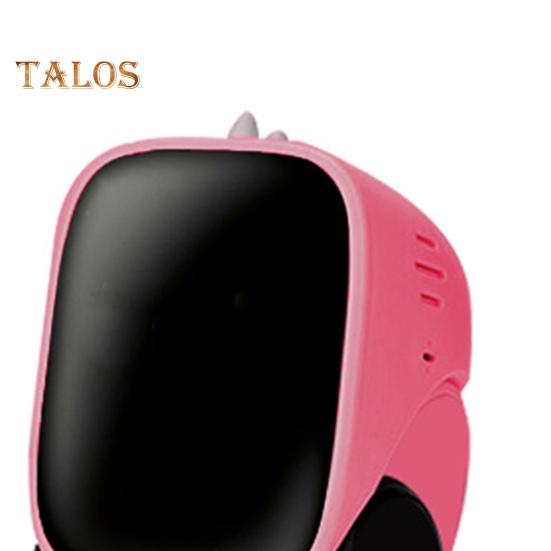 Kids Remote Control Robot Toy with LED Eyes Horns Auto-Demonstration Programmable Touch Sensing Educational Interactive Toddler Electric 2.4Ghz RC