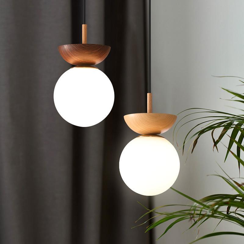 Moderní skleněná závěsná svítidla LED minimalistická závěsná svítidla bílá restaurace pracovna obývací pokoje ložnice bar dekor osvětlovací těleso
