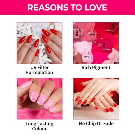 Nykaa Nail Enamel Roses Only-270