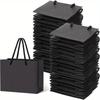 8pcs Thicken Gift Bags with Handles Paper Handbag Party Favor Bags Tote Bags Packaging Bag for Optical Store Shopping Bags Gift Wrap Bags